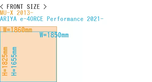 #MU-X 2013- + ARIYA e-4ORCE Performance 2021-